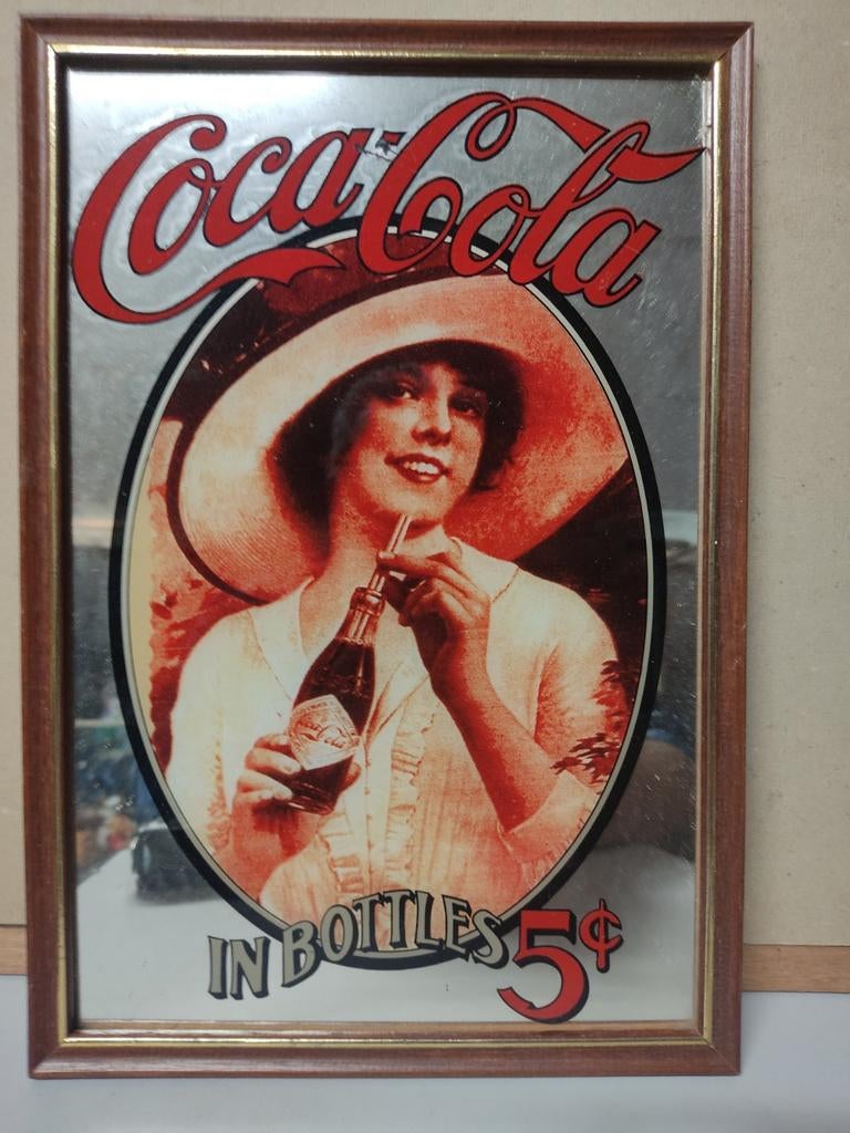 Miroir Coca Cola, Collections, Marques & Objets publicitaires, Enlèvement