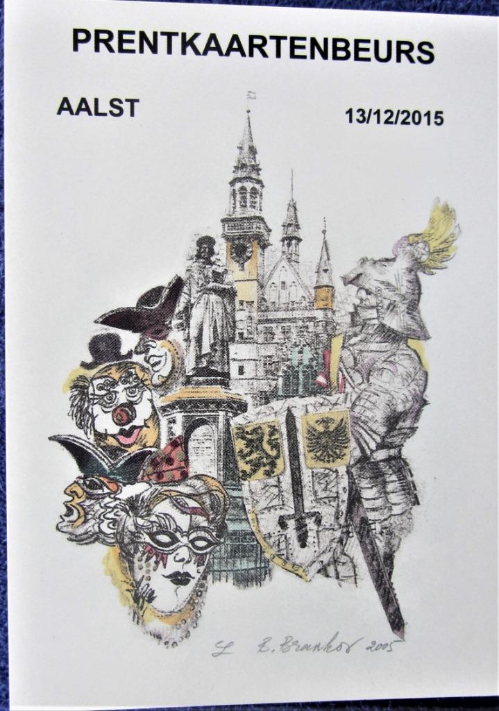 POSTKAART BELGIË- AALST, Ophalen of Verzenden, Ongelopen, Oost-Vlaanderen