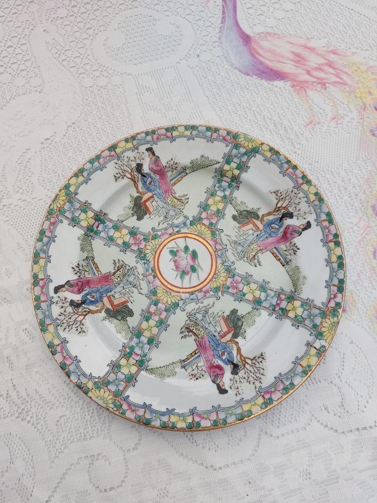 Chinees bord, Antiek en Kunst, Antiek | Keramiek en Aardewerk, Ophalen of Verzenden