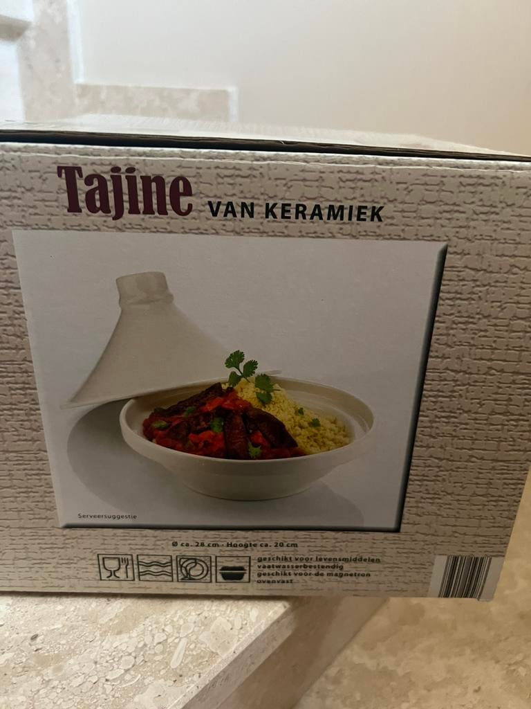 Tajine. 28 cm. Nieuw, Ophalen, Nieuw