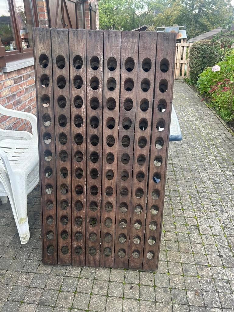 Pupitre à champagne 192Btls, Enlèvement, Utilisé, Bois, 75 cm ou plus