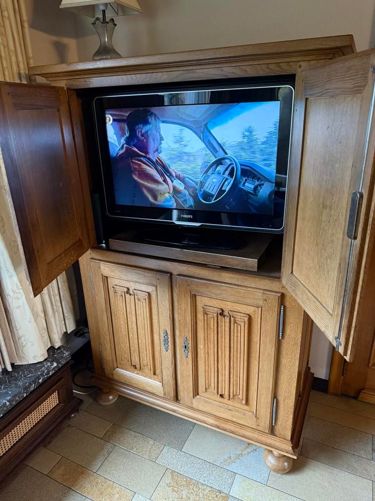 Tv meubel eik, Enlèvement, Utilisé