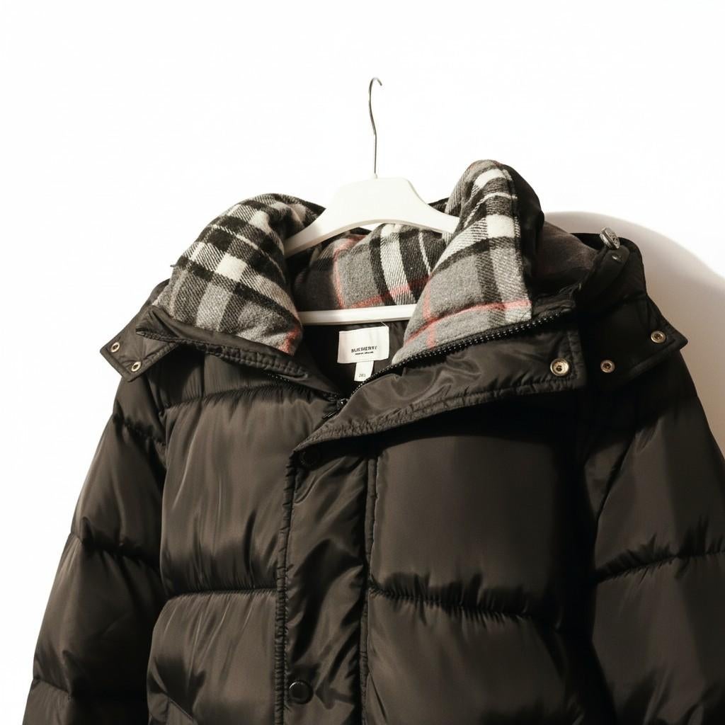 Burberry Puffer jas, Kleding | Heren, Verzenden, Zwart, Nieuw, Overige maten