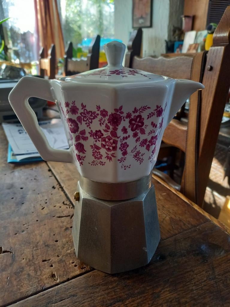 Vintage Italiaanse koffiepot, Ophalen