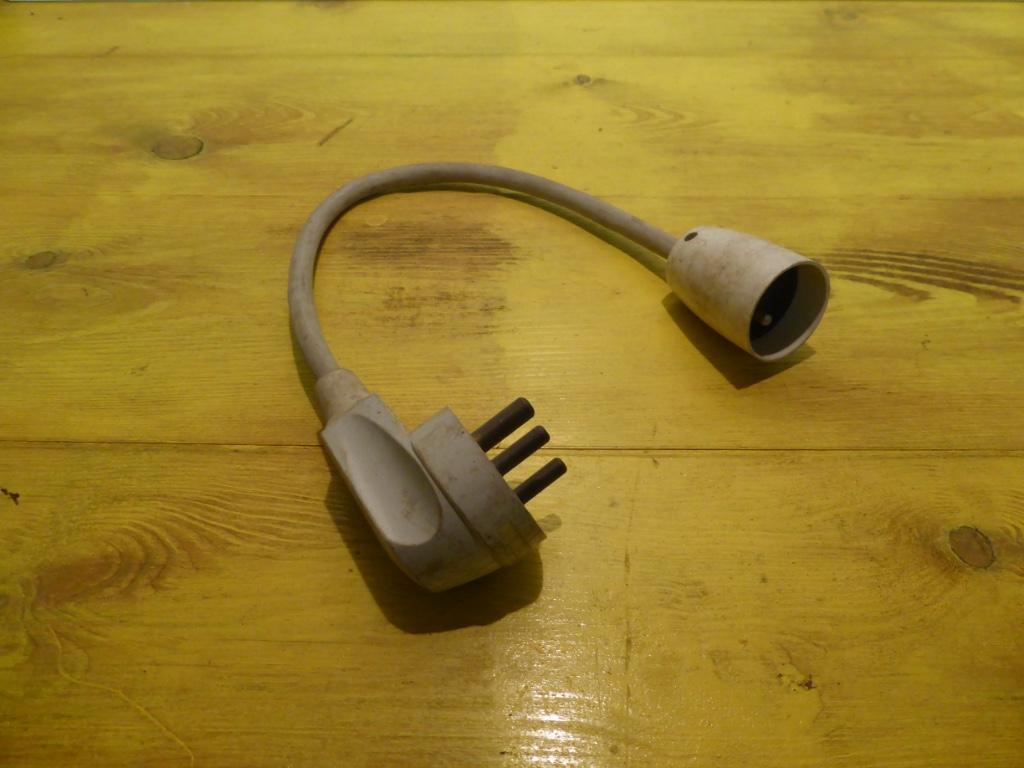 Verloopstekker 380V, Doe-het-zelf en Bouw, Elektriciteit en Kabels, Ophalen of Verzenden, Gebruikt