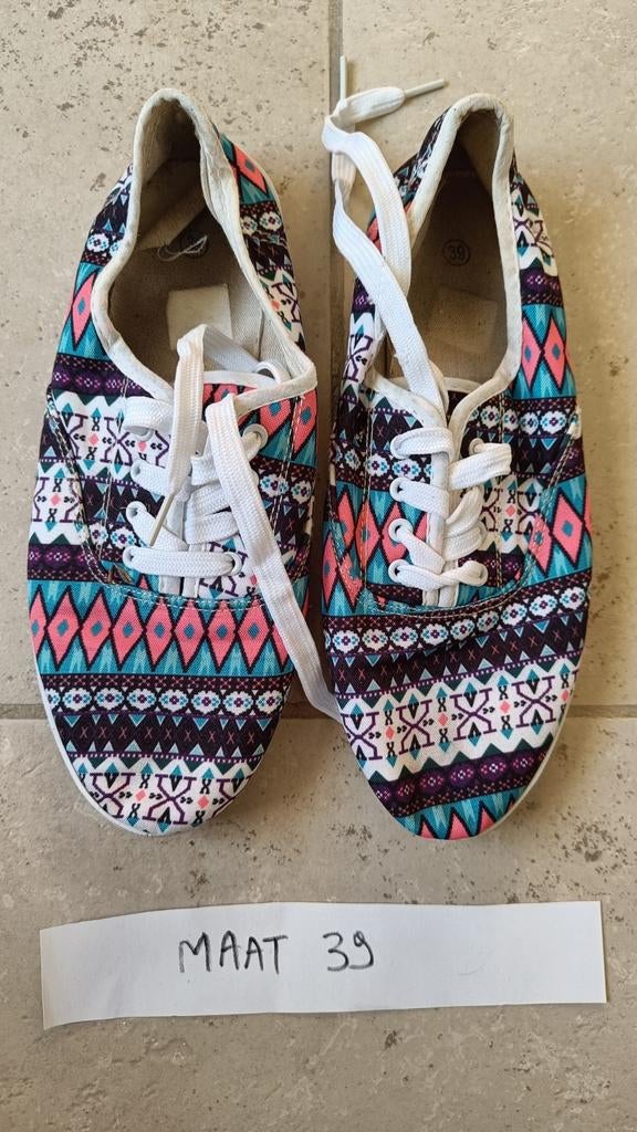 Stoffen schoenen maat 39, Ophalen of Verzenden, Schoenen