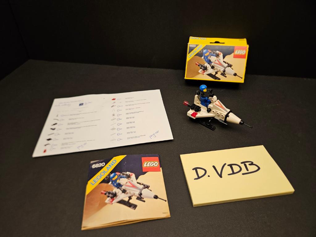 LEGO Classic Space 6820 Starfire 1 MET DOOS, Ophalen of Verzenden, Zo goed als nieuw, Complete set, Lego