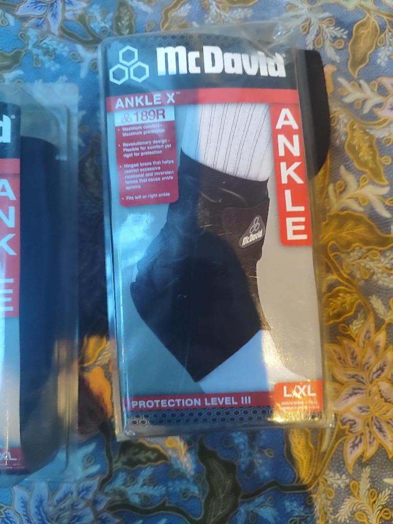 2x steunverband enkelverband Mc David L / XL, Diversen, Braces, Ophalen of Verzenden, Zo goed als nieuw