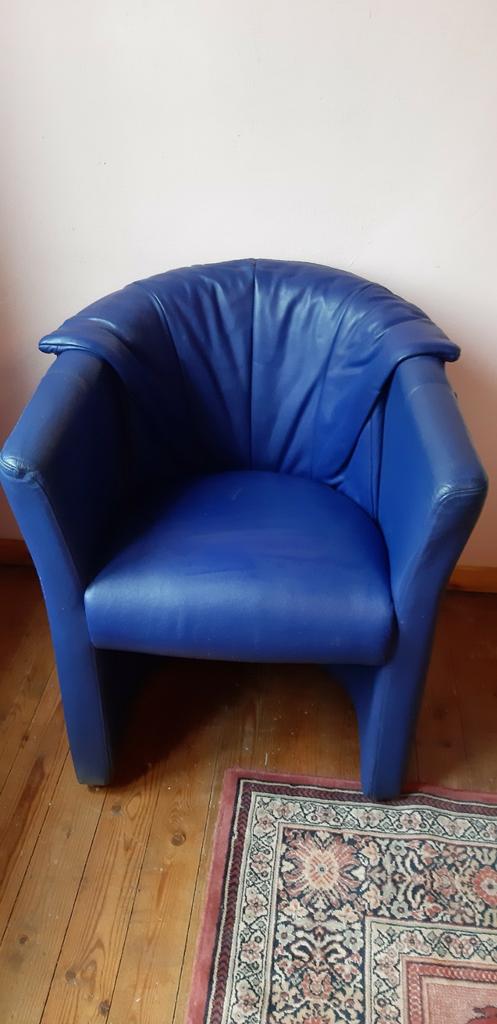 Superbe siège en cuir, Enlèvement, Utilisé