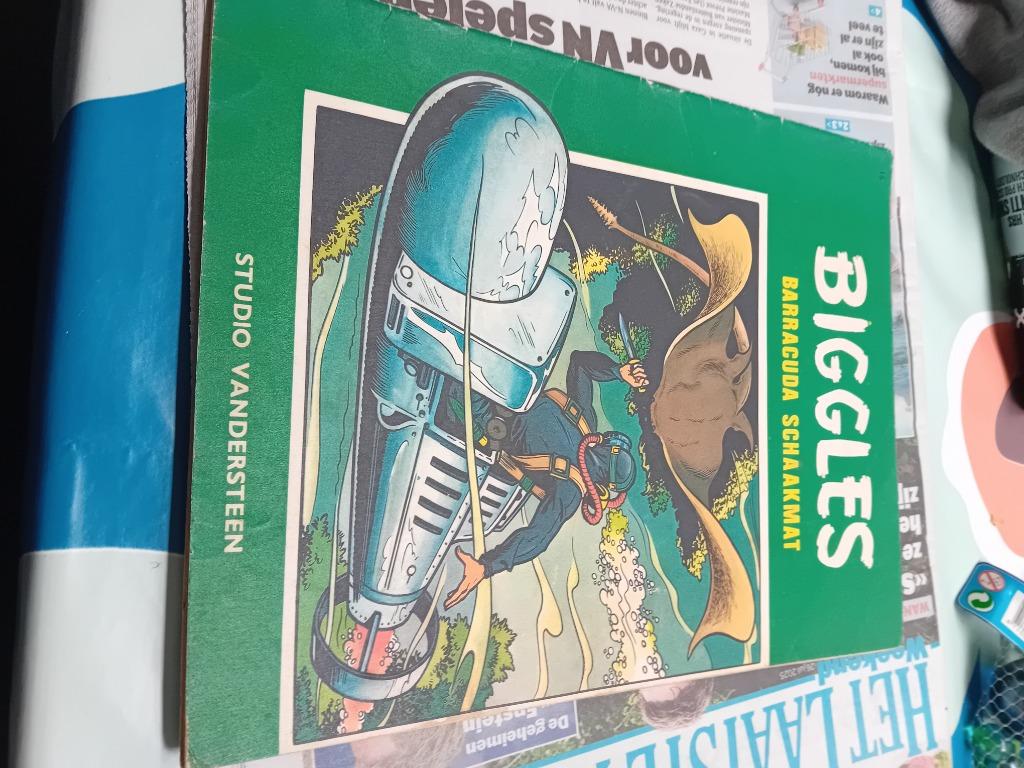 Biggles barracuda schaakmat, Boeken, Stripverhalen, Eén stripboek, Ophalen, Gelezen