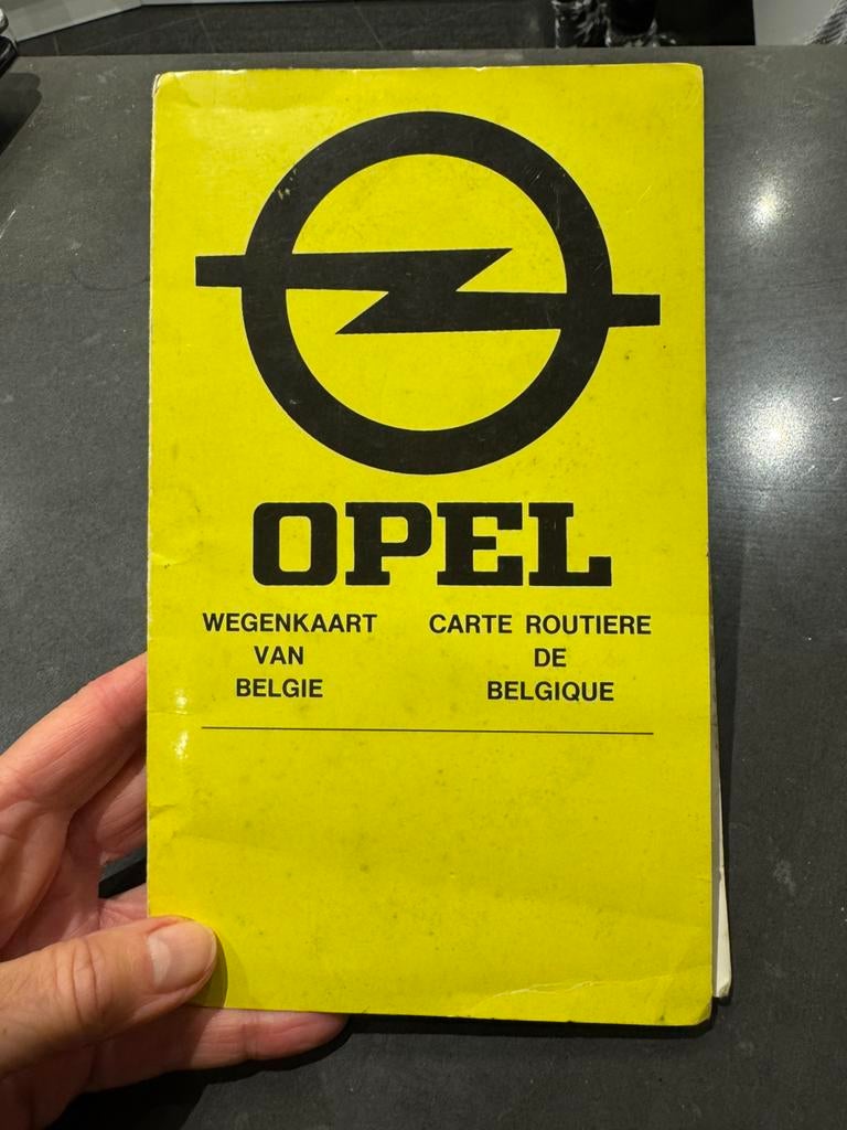 Opel Wegenkaart België, Ophalen, Gelezen, 1800 tot 2000, België