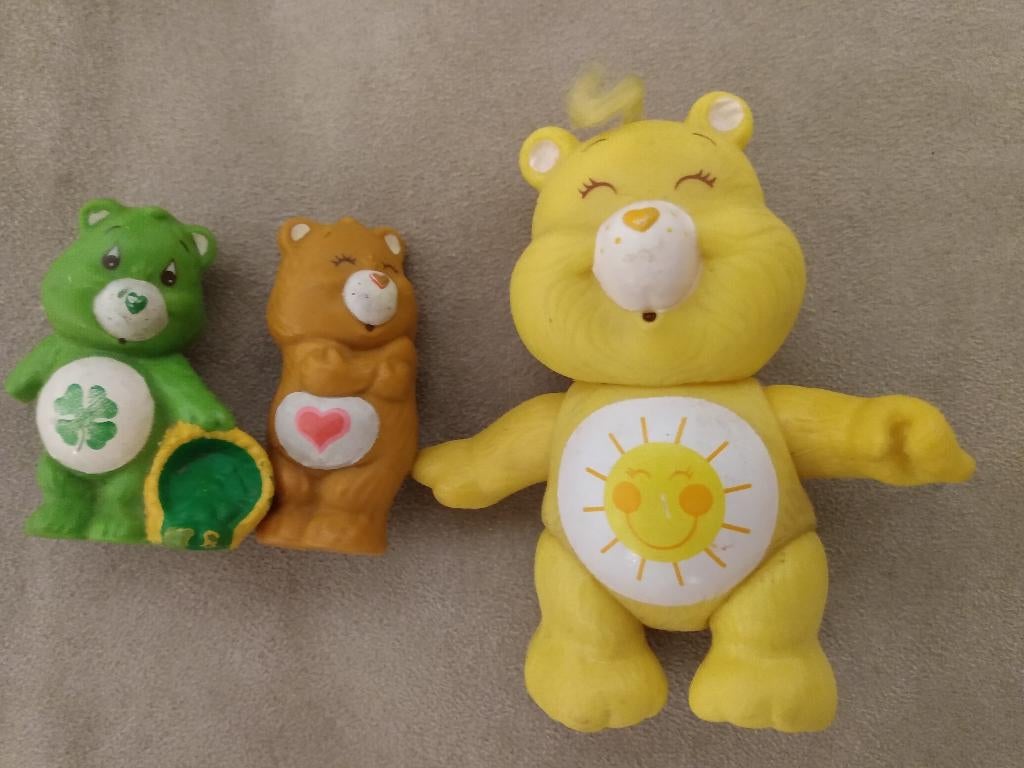 Lot de 3 figurines Bisounours, Enlèvement