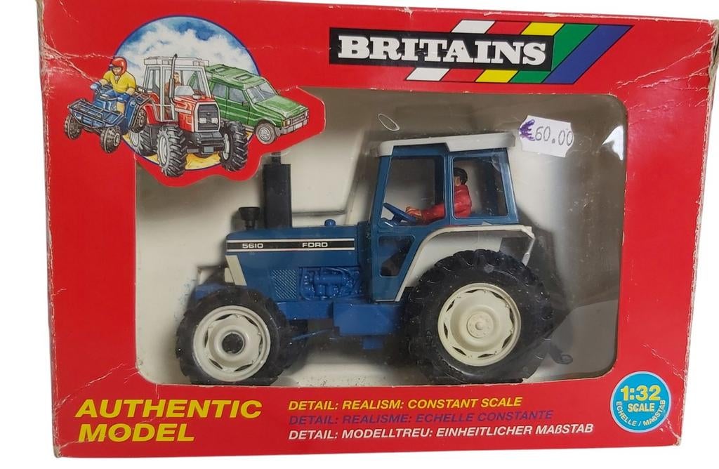 Tracteur Britains 9527 Ford 5610 1:32, Hobby & Loisirs créatifs, Voitures miniatures | 1:32, Neuf, Tracteur et Agriculture, Britains