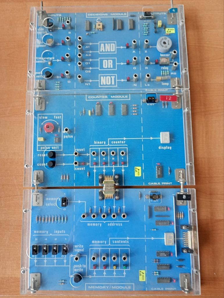 Blauwe panelen, Ophalen of Verzenden, Zo goed als nieuw