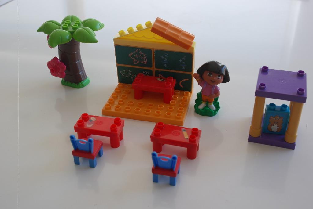 blokken megabloks dora op school, Ophalen of Verzenden, Megabloks