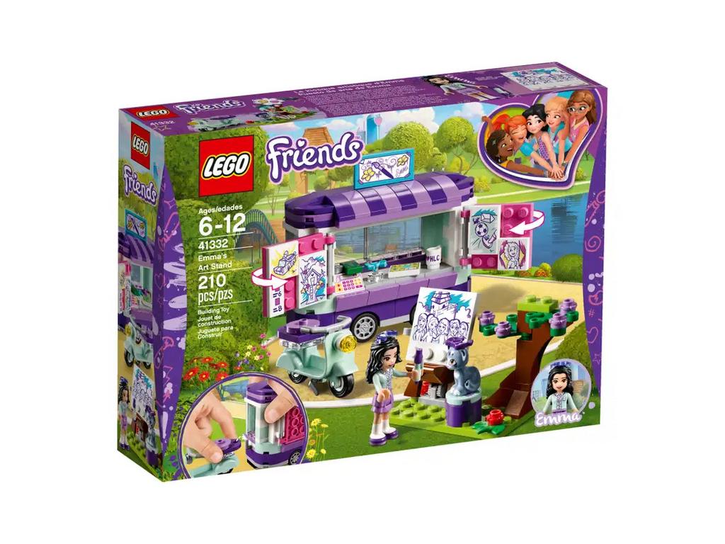 Lego Friends 41332 – Le stand d’art d’Emma, Ophalen, Gebruikt, Complete set, Lego