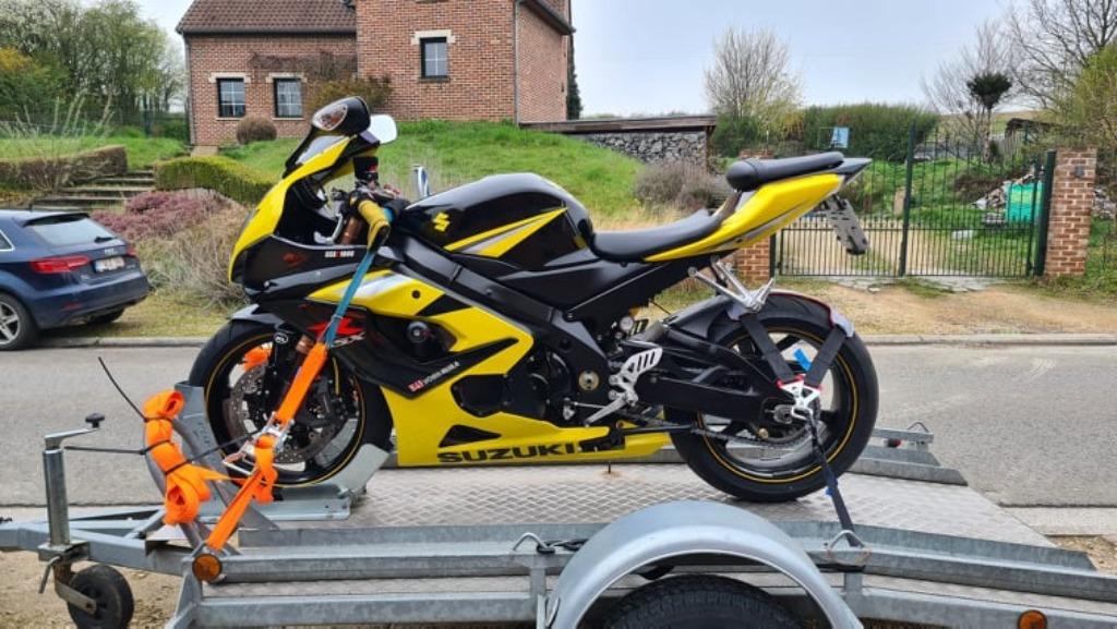 Remorque pour moto 1ou2 motos ou quad ou scooter ( LOCATION), Auto-onderdelen, Overige Auto-onderdelen, Nieuw, Ophalen