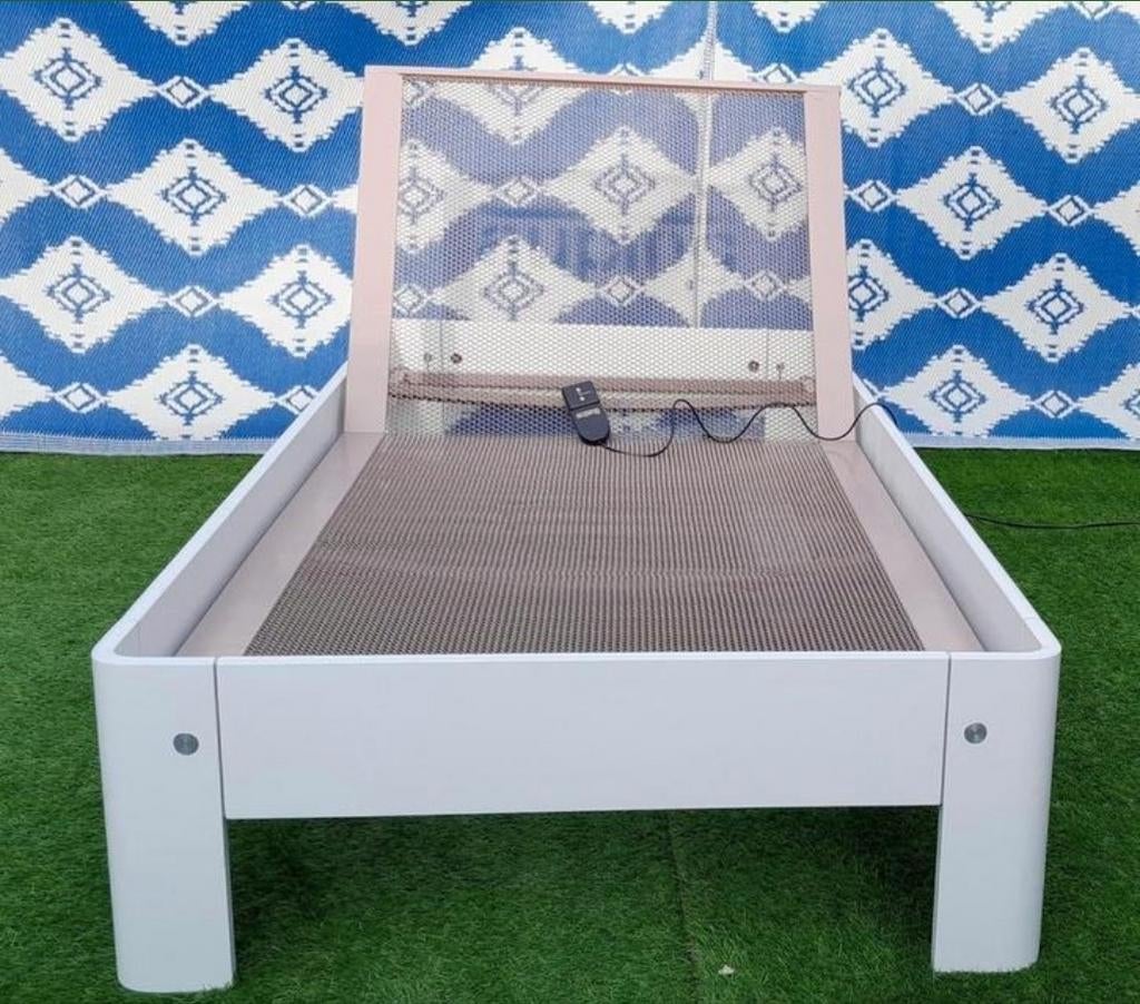 Auping Auronde Bed 90x200cm Elektrisch Verstelbaar, Ophalen of Verzenden