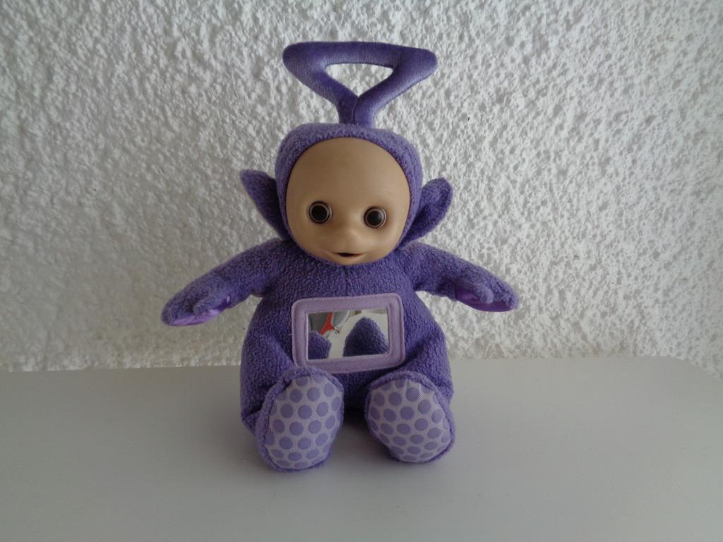Doudou Teletubbies violet. Vintage., Enlèvement ou Envoi, Comme neuf, Autres types