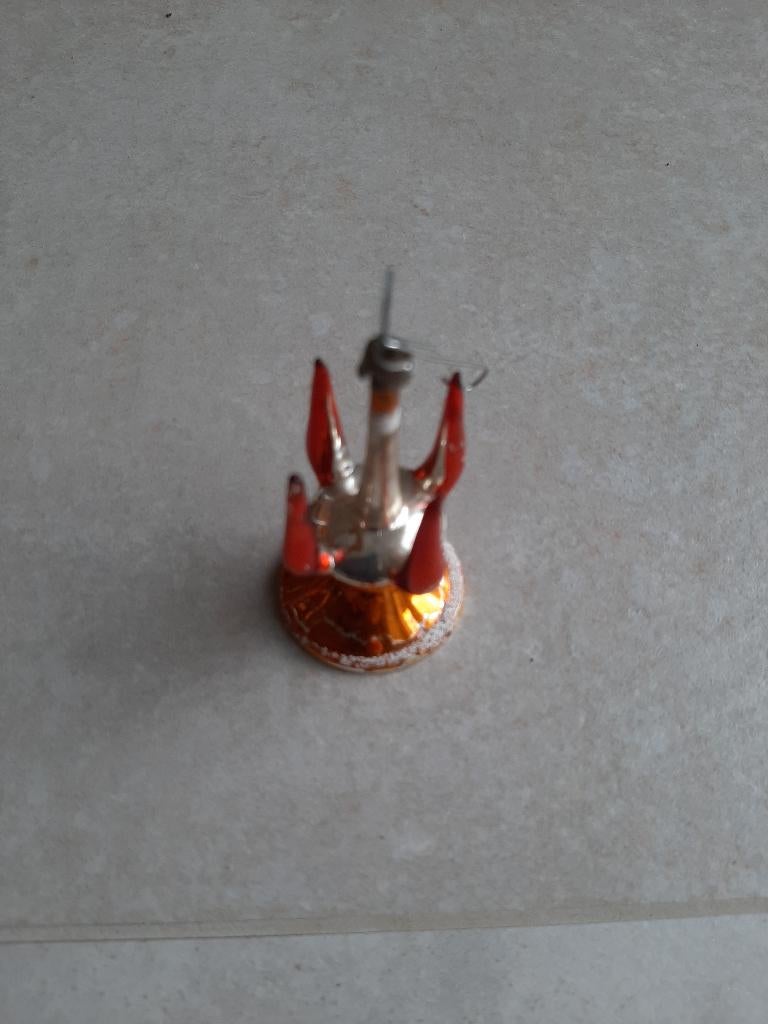 Oude kerstbal, Ophalen of Verzenden, Gebruikt