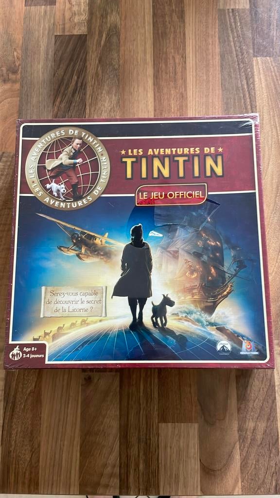 Jeu de société - Les aventures de TINTIN - sous blister, Trois ou quatre joueurs, Enlèvement ou Envoi, Neuf