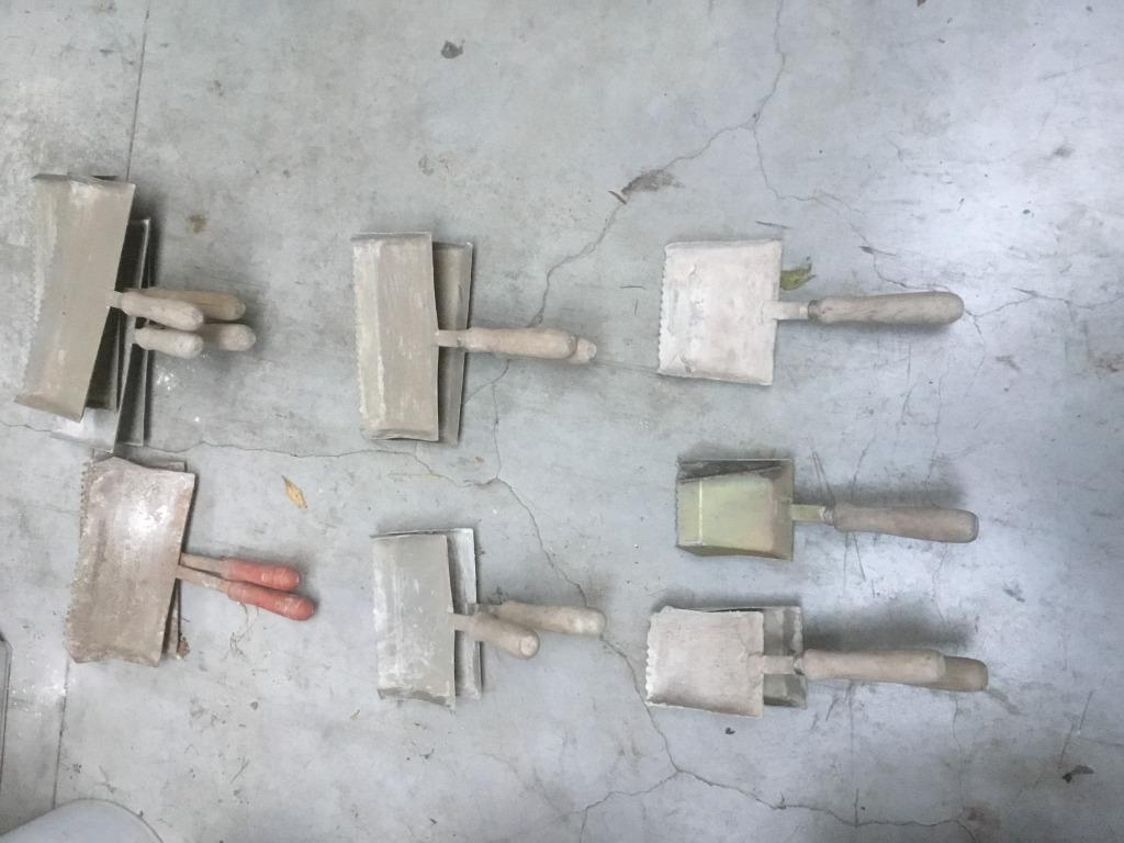 peigne à colle ytong, Enlèvement, Utilisé