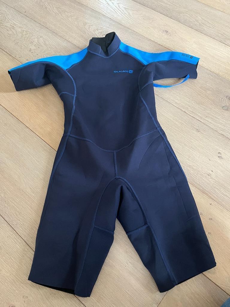 Wetsuit Decathlon - maat 14 jaar, Watersport en Boten, Watersportkleding, Wetsuit, Kind, Ophalen of Verzenden, Zo goed als nieuw