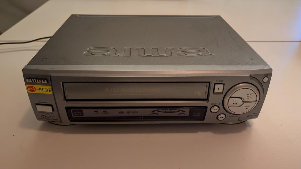 Aiwa videospeler VHS cassette, Ophalen