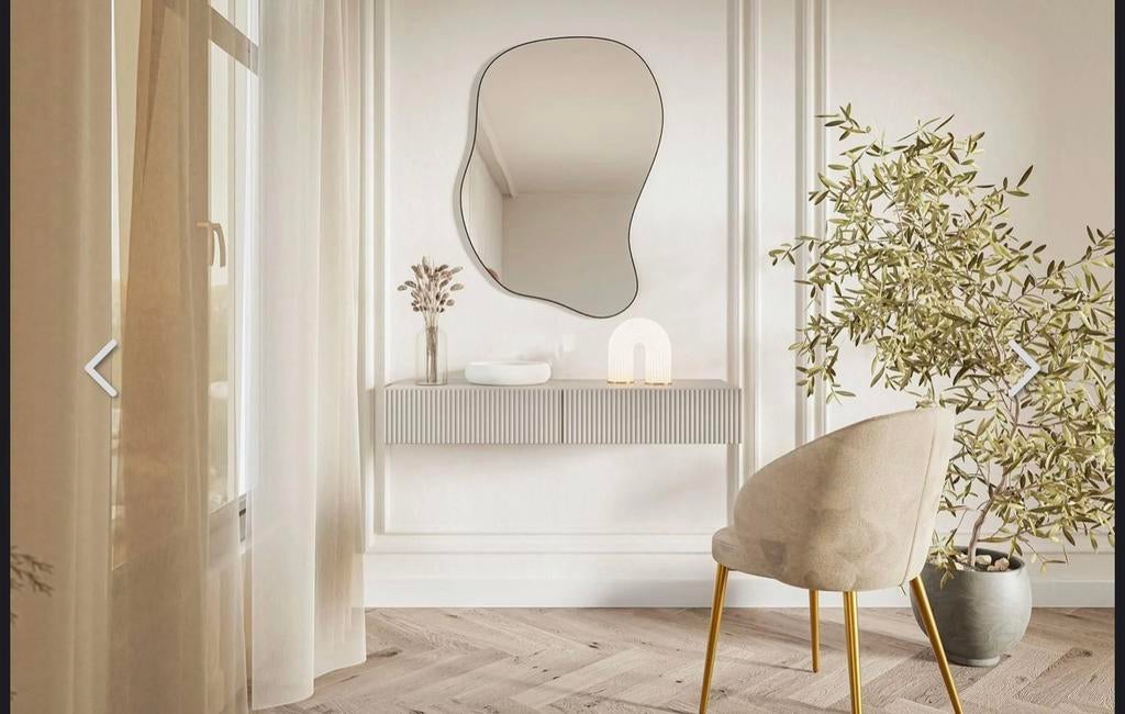 Kaptafel, Huis en Inrichting, Stoffering | Behang, Ophalen, Grijs