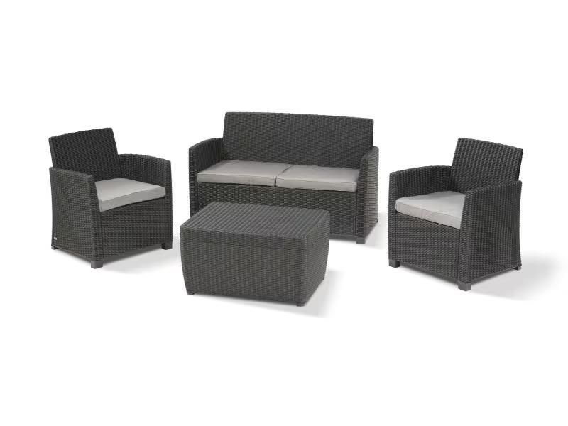 Ensemble de salon de jardin Allibert/keter | Mia, Jardin & Terrasse, Accessoires mobilier de jardin, Neuf, Enlèvement