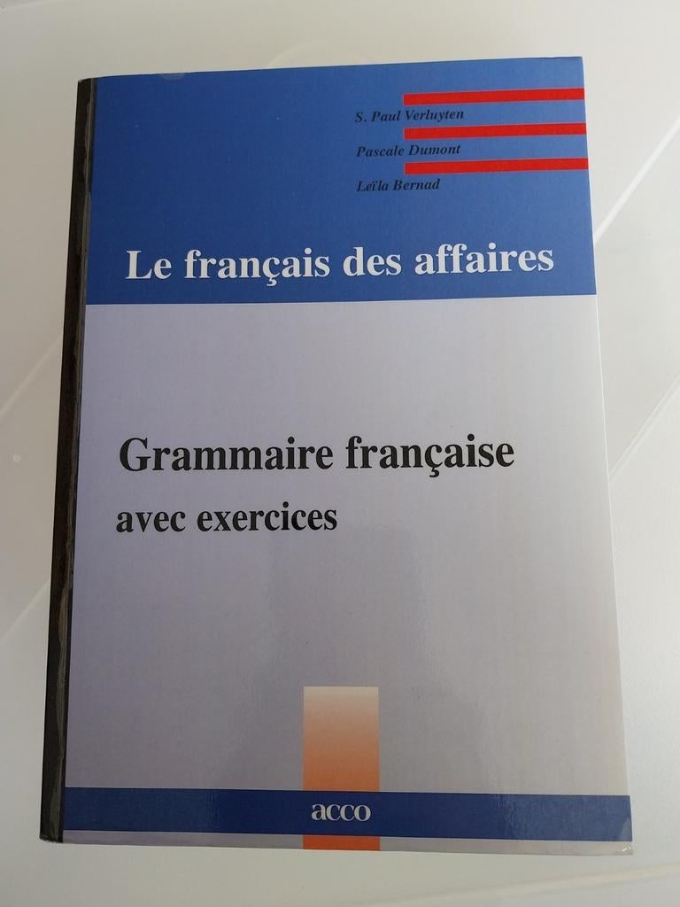 Le français des affaires, Ophalen of Verzenden, Zo goed als nieuw