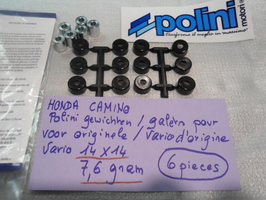Honda Camino : poids Polini pour 6 poids d'origine, Vélos & Vélomoteurs, Enlèvement, Neuf, Bloc, Honda Camino