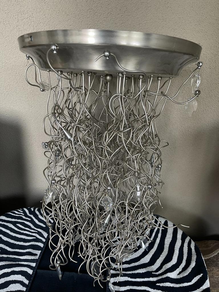 Rythmos Lights plafondlamp, Ophalen, Zo goed als nieuw, Glas, Modern klassiek