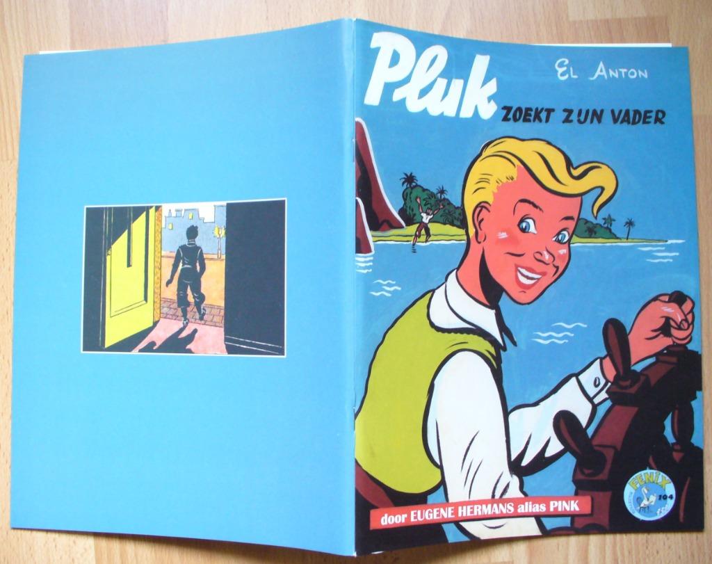 PLUK ZOEKT ZIJN VADER - 'T KAPOENTJE - PINK -FENIX REEKS 104, Enlèvement ou Envoi, Une BD, Comme neuf, Pink