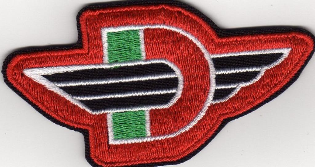 Patch rétro Ducati - 89 x 47 mm, Enlèvement ou Envoi, Neuf