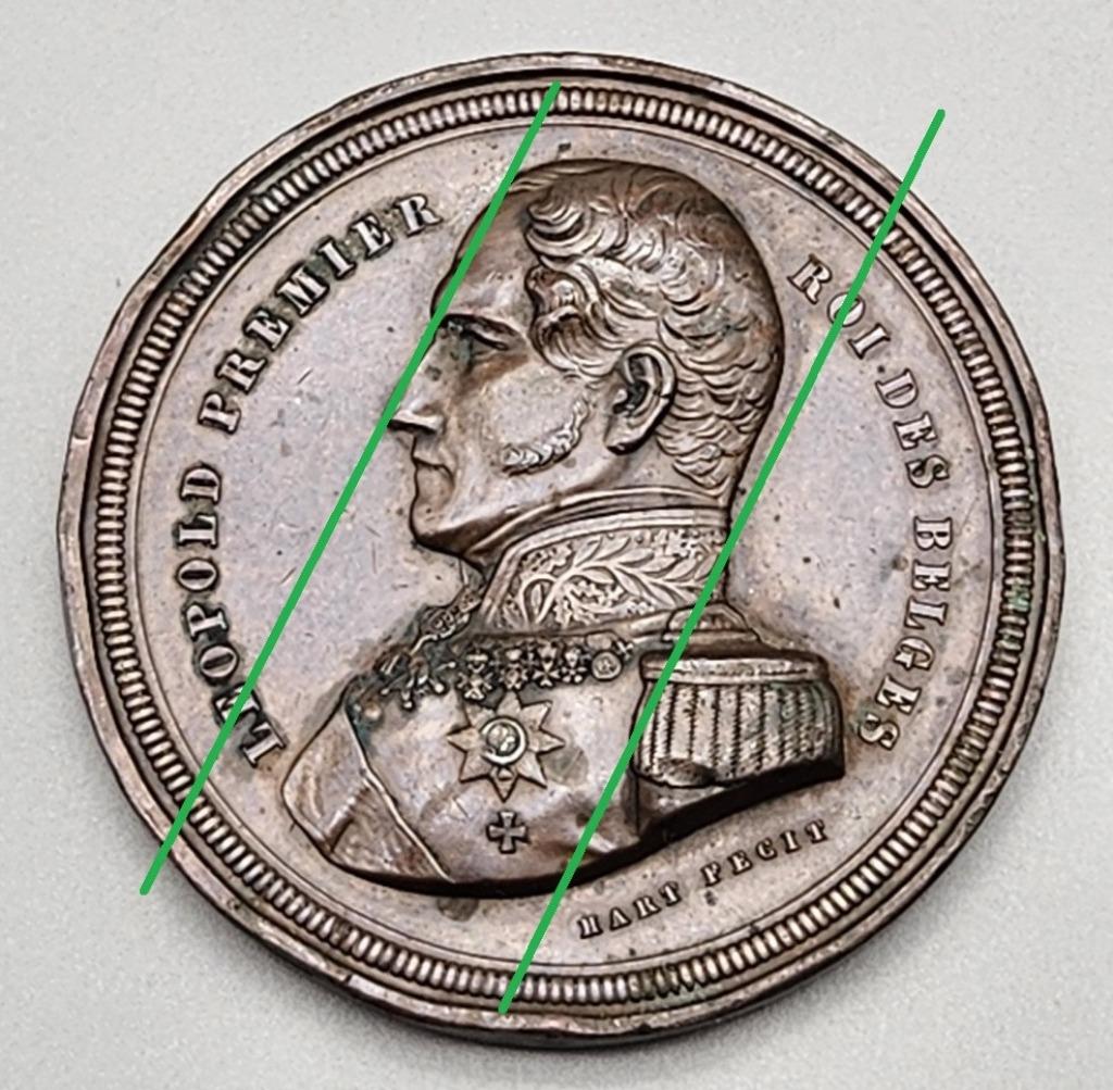 Médaille du choléra 1849 Léopold I, Collections, Objets militaires | Général, Enlèvement ou Envoi