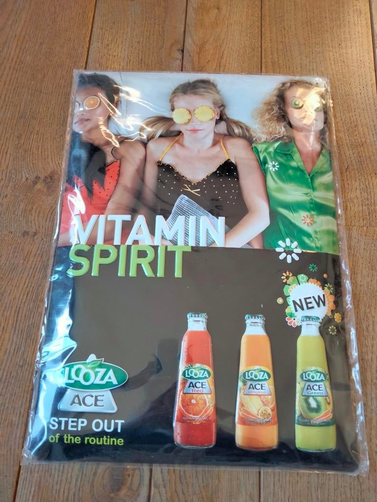 Tôle publicitaire Looza. Neuve emballée. Voir photos., Enlèvement ou Envoi, Neuf