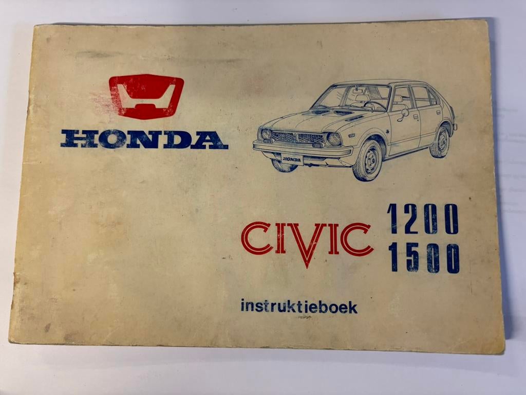 Manuel d'utilisation de la Honda Civic SB, Enlèvement ou Envoi