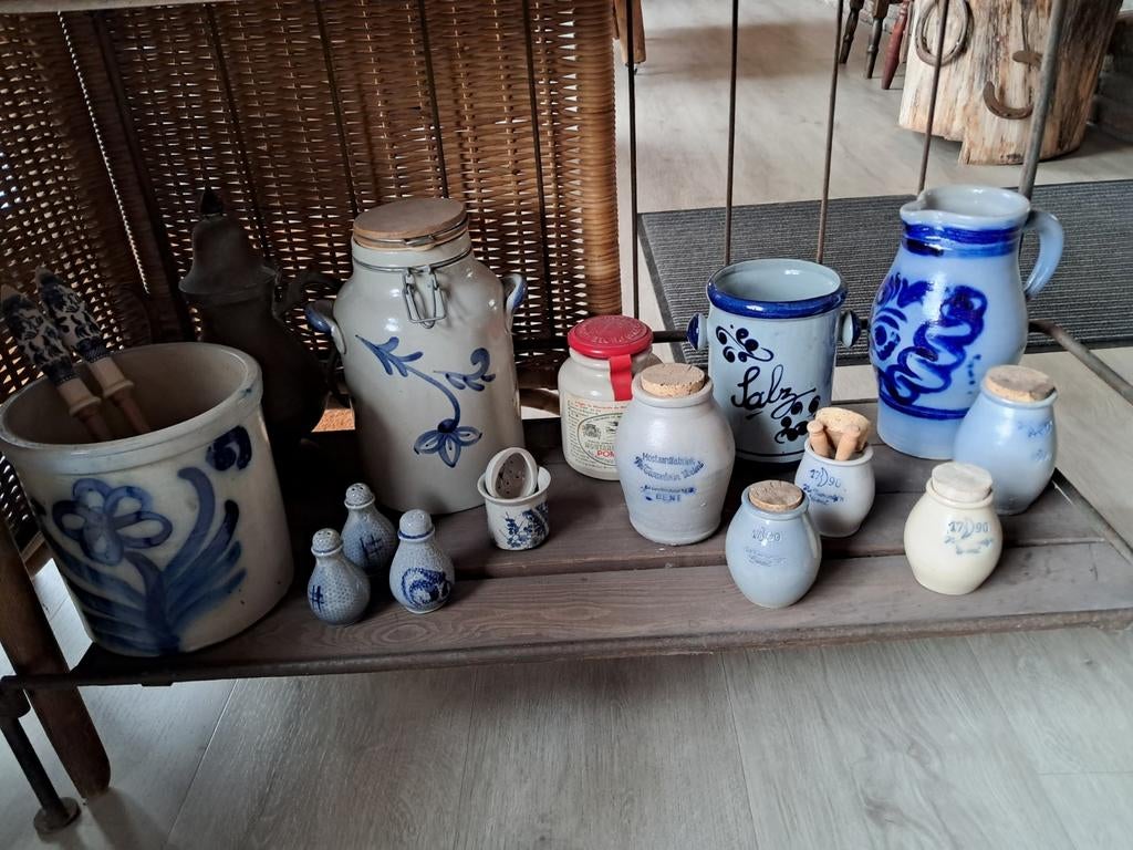 Stenen kruiken, Ophalen