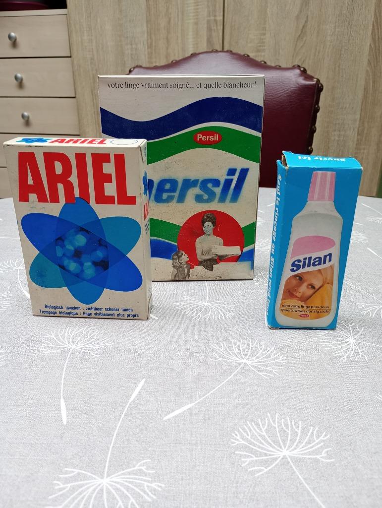 Lot lessive vintage, Collections, Marques & Objets publicitaires, Enlèvement