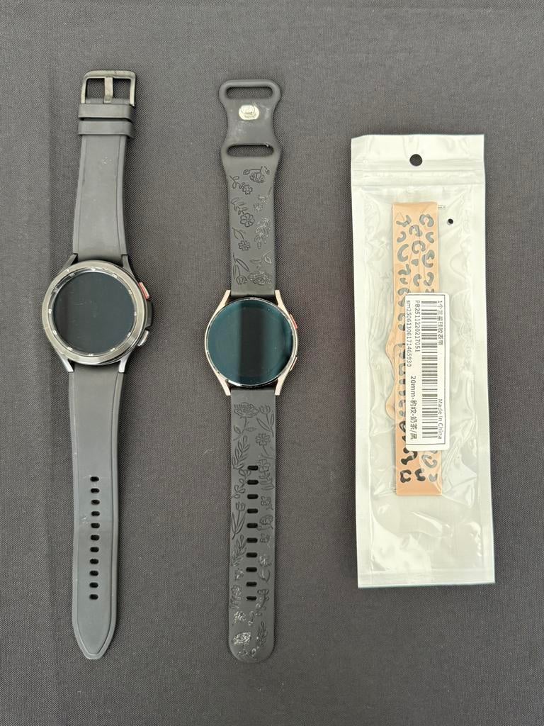 Samsung galaxy watch, Gebruikt, Verzenden, Zwart, Hoogte