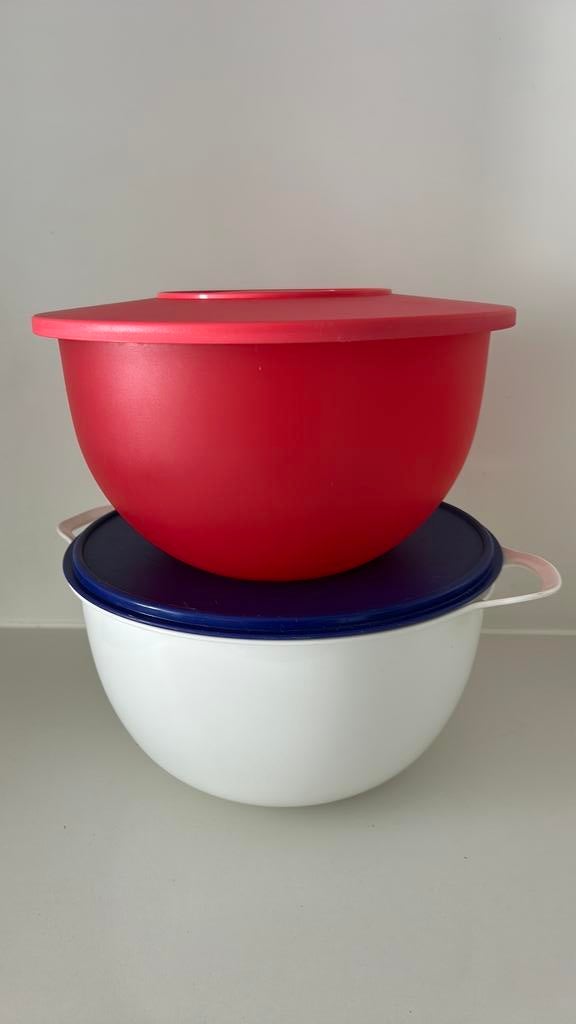 Set mengkommen 7,5L & 10L, Huis en Inrichting, Keuken | Tupperware, Ophalen, Gebruikt