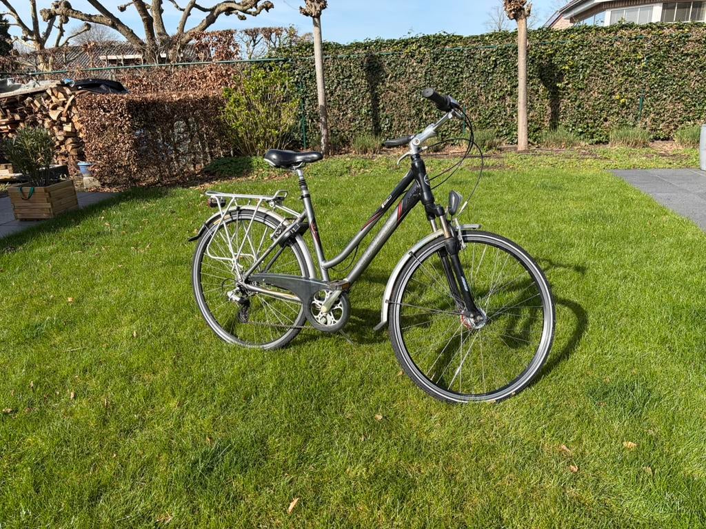 Damesfiets Trek. Maat medium, Fietsen en Brommers, Fietsen | Dames | Damesfietsen, Gebruikt, Versnellingen, 50 tot 53 cm, Ophalen