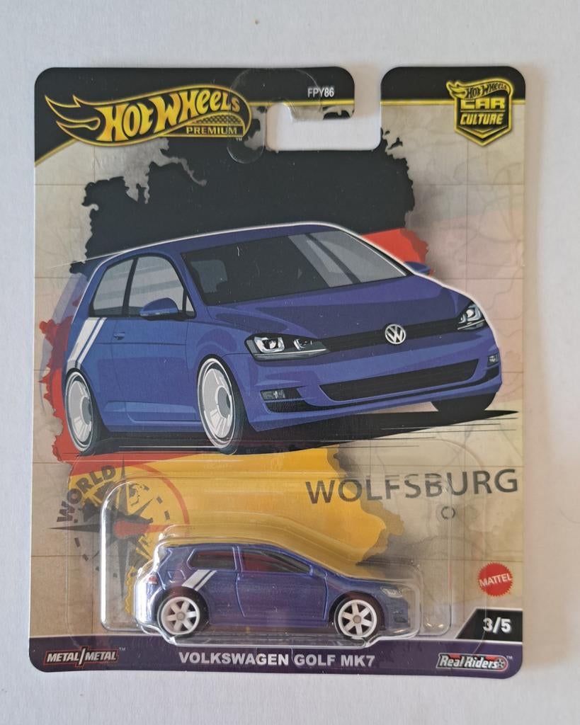 Vw golf 7R hotwheels prémium, Hobby & Loisirs créatifs, Enlèvement ou Envoi, Neuf, Voiture