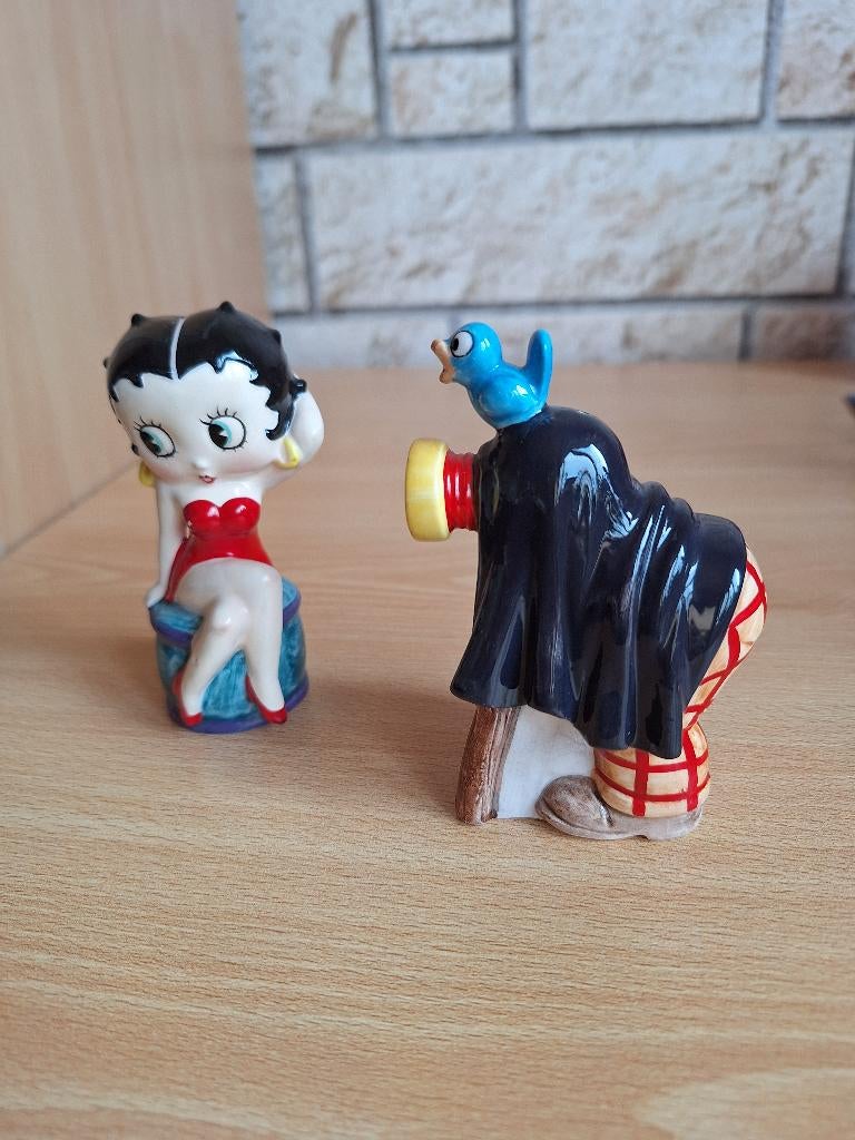 Betty Boop Salt & Pepper fotograaf 2000, Verzamelen, Beelden en Beeldjes, Ophalen of Verzenden, Nieuw, Mens