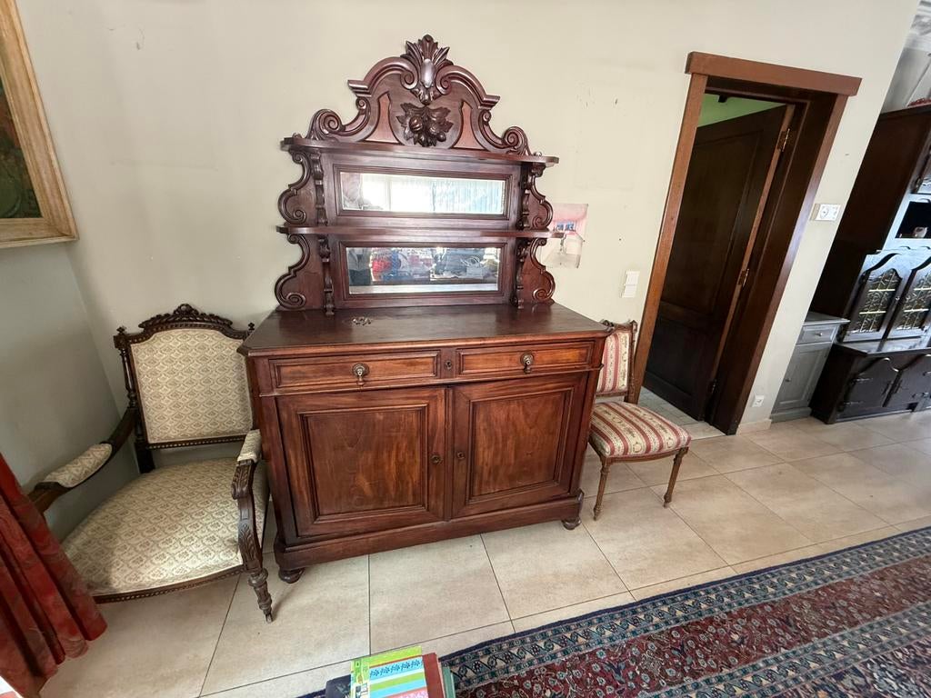 Tweedeurs kast met opzet, Ophalen