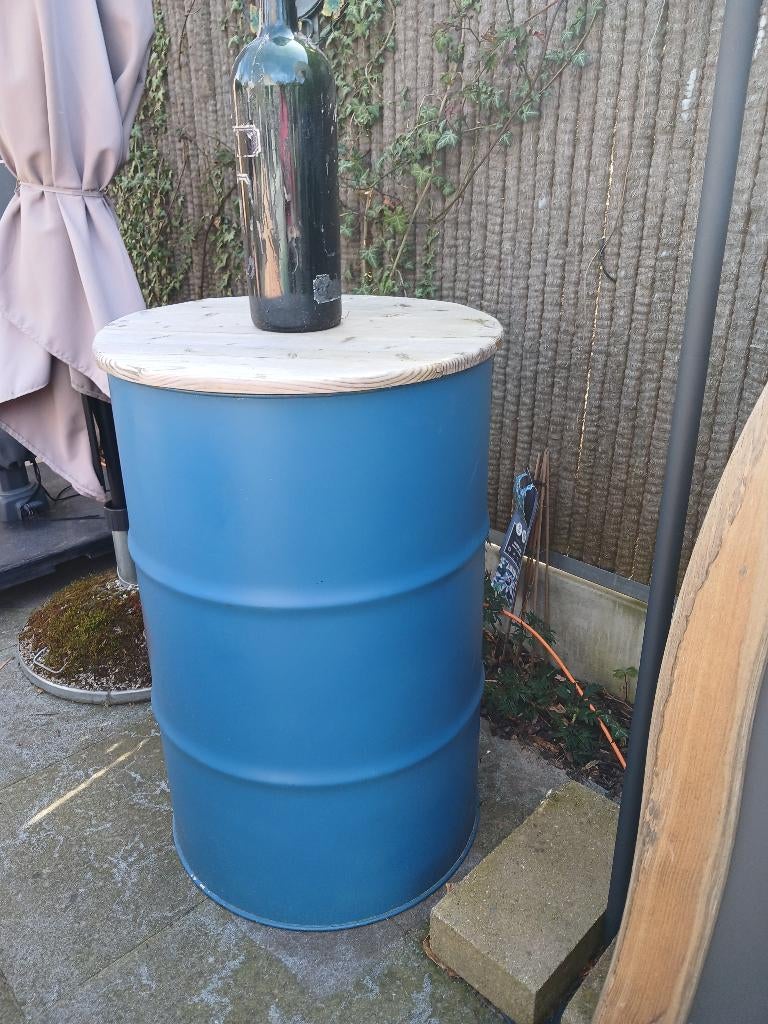 Table de bar en métal, table de bar, table de jardin, Enlèvement, Utilisé, Rond, Métal