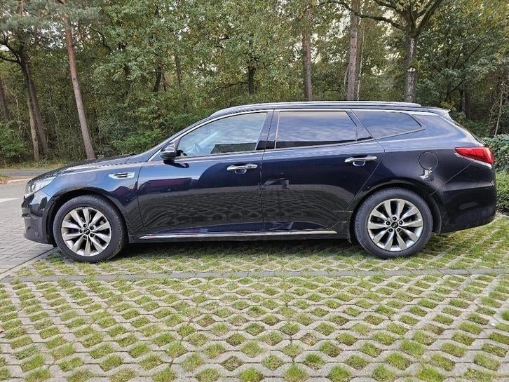 Kia Optima Sportswagon 1.7 CRDI Business, Auto's, Kia, Voorwielaandrijving, 113 kW, Blauw, Bedrijf