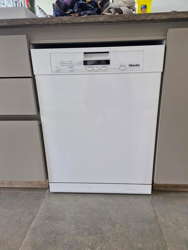 Afwasmachine Miele, Ophalen