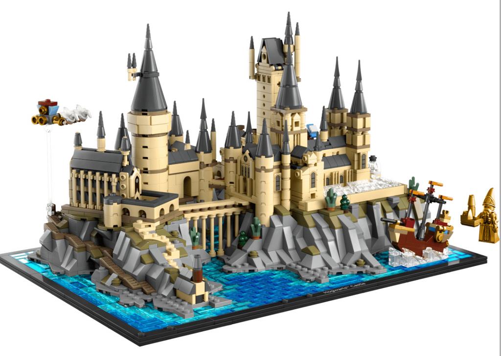 Lego architectuur hogwarts kasteel 76419, Ophalen, Zo goed als nieuw, Complete set, Lego